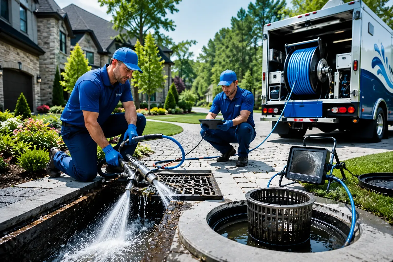 Local outdoor drain cleaning professionals in Manchester, MD